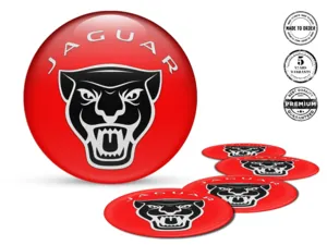 Jaguar Decalcomania Cerchio Auto Emblemi Alta Qualità